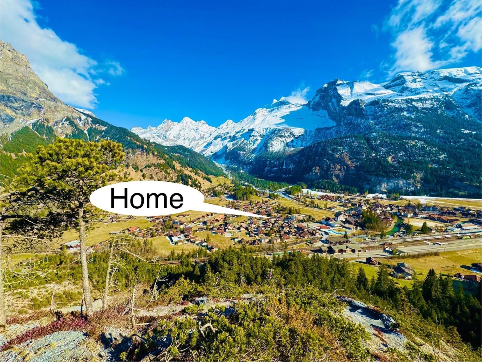 Bellevue & Classy Mountain View Apartment Kandersteg Luaran gambar